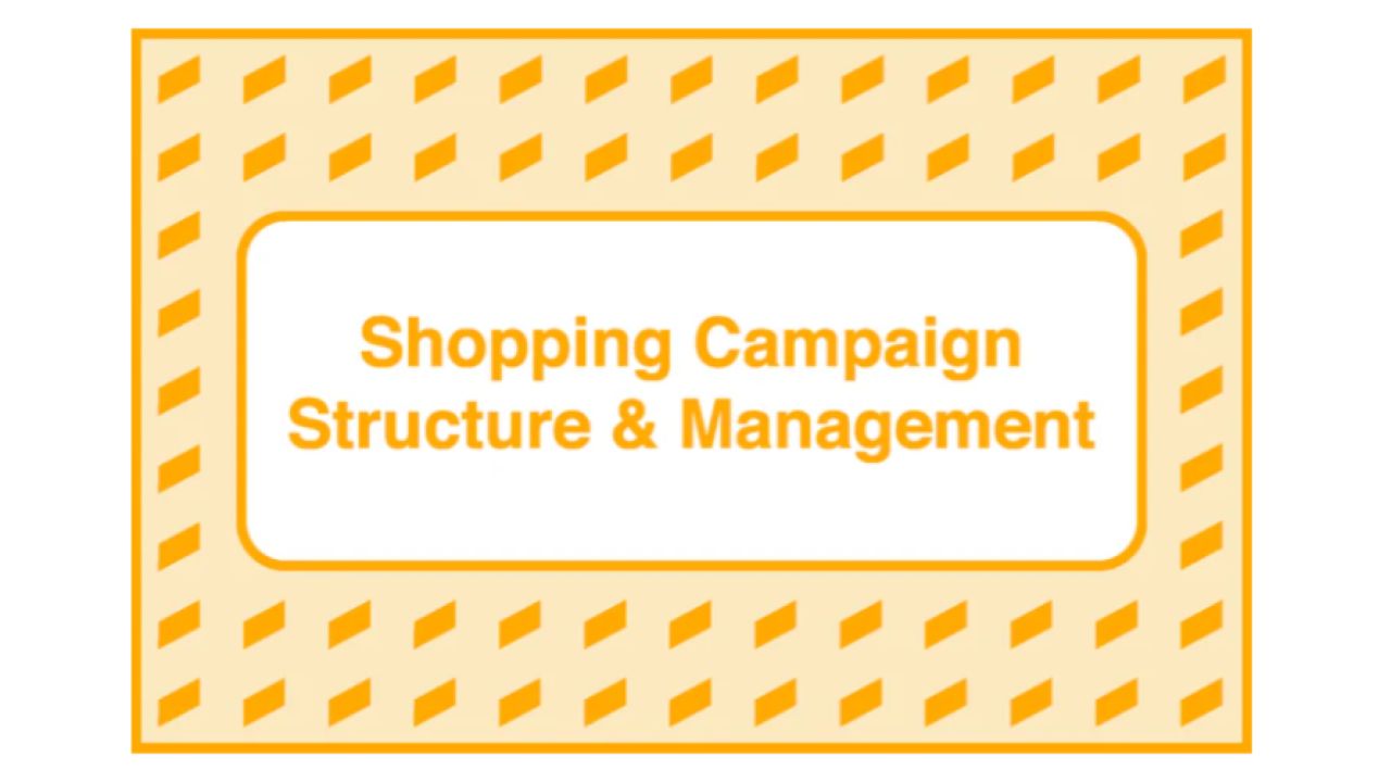 Take Some Risk – Shopping Campaign Structure and Management