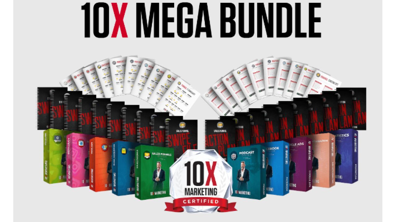 Grant Cardone – 10x Marketing Mega Bundle